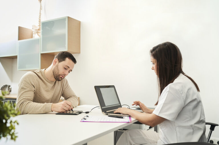 doctor and patient